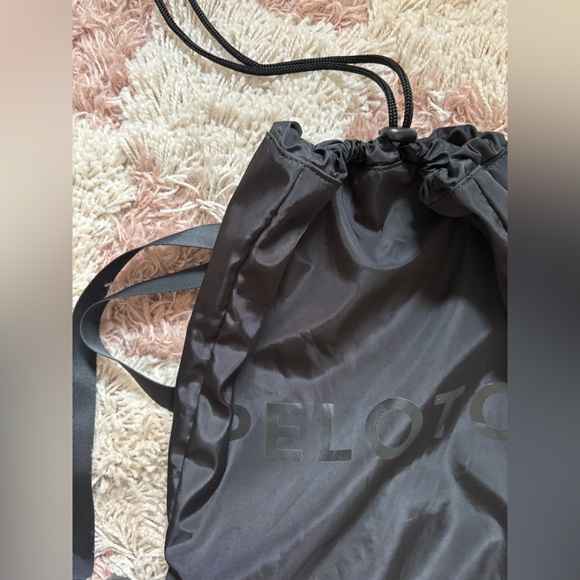 Peloton Black Drawstring Bag 🖤 - Picture 2 of 5